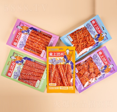 食上功夫辣条休闲食品招商追剧怀旧零食招商1箱×92克×70包