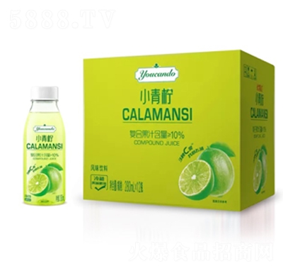 优能达小青柠汁风味果汁饮料