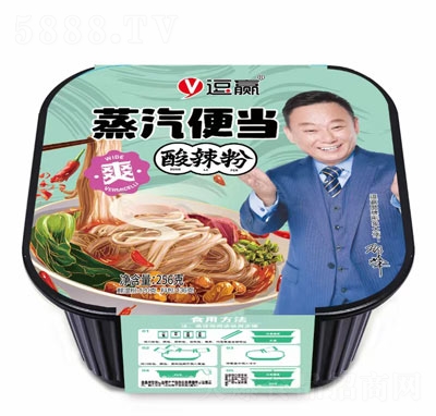 逗赢蒸汽便当酸辣粉方便食品懒人代餐256克招商代理